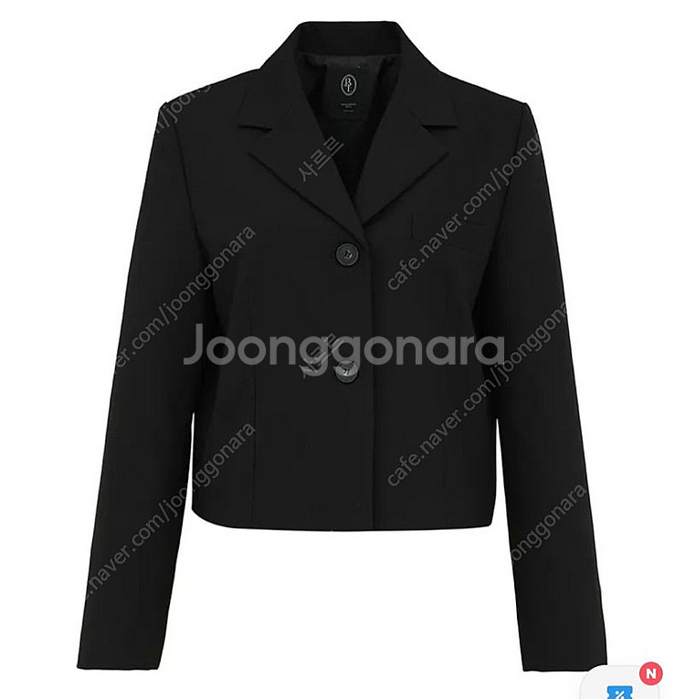 베니토 데일리 모먼트 크롭 자켓 S--4