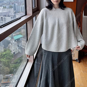 더캐시미어 부클 라운지니트 79>29(24.11월 구입)