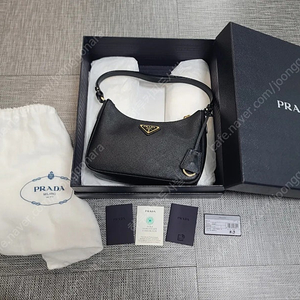 프라다 사피아노 호보백 숄더백 1bc204 토트백 사피아노백 금장 리에디션 호보백