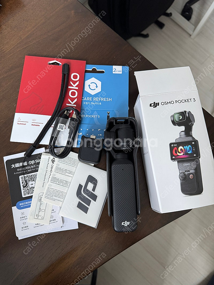 DJI 오즈모 포켓3 단품 풀박 + 케어 리프레쉬 + ...--1