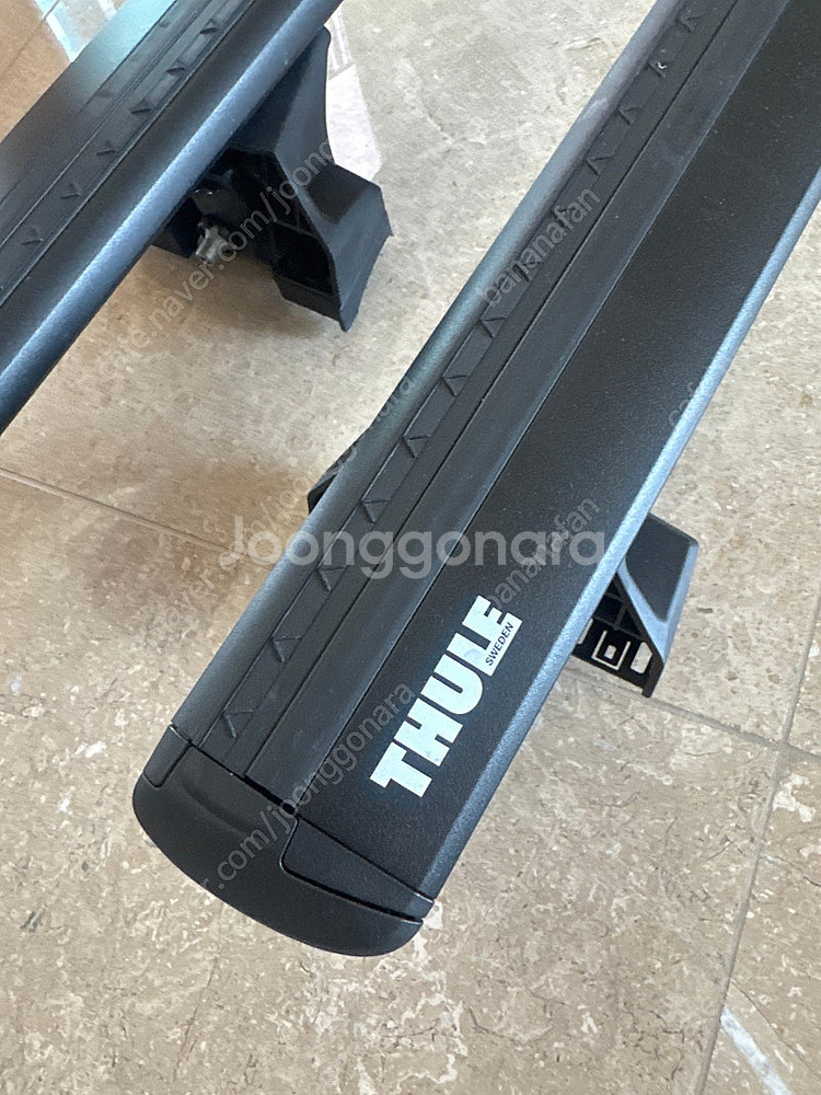 디스커버리 디스커버리5 장착 툴레 가로바 윙바 엣지 블랙 721520 / 풋 720600--1