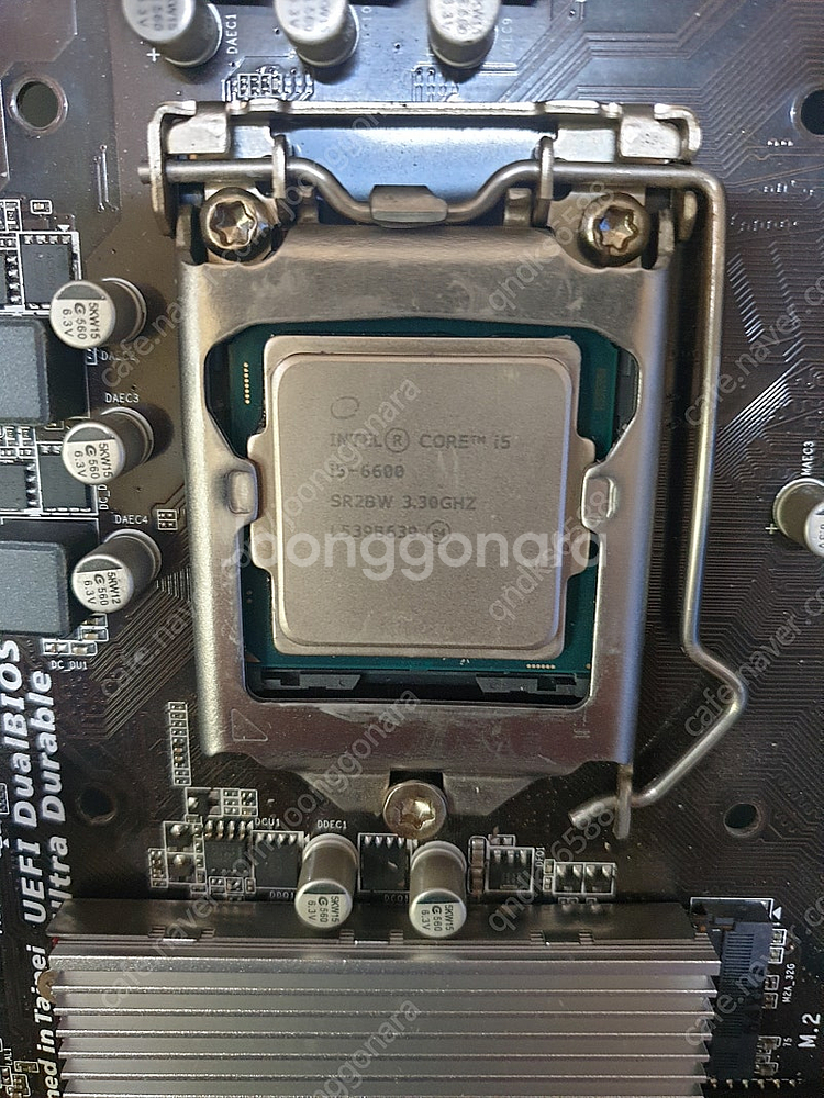인텔 i5-6600.기가b150m 삼성램8g.nvme ...--1