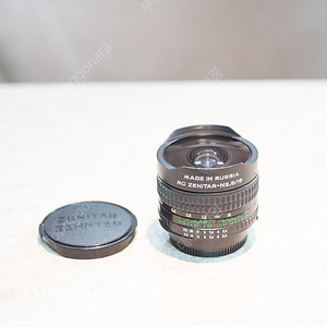 니콘 F마운트 수동렌즈 16mm F2.8 (러시아 제니타렌즈 어안렌즈)