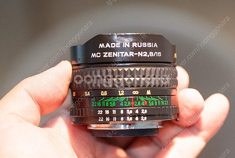 니콘 F마운트 수동렌즈 16mm F2.8 (러시아 제니...--4