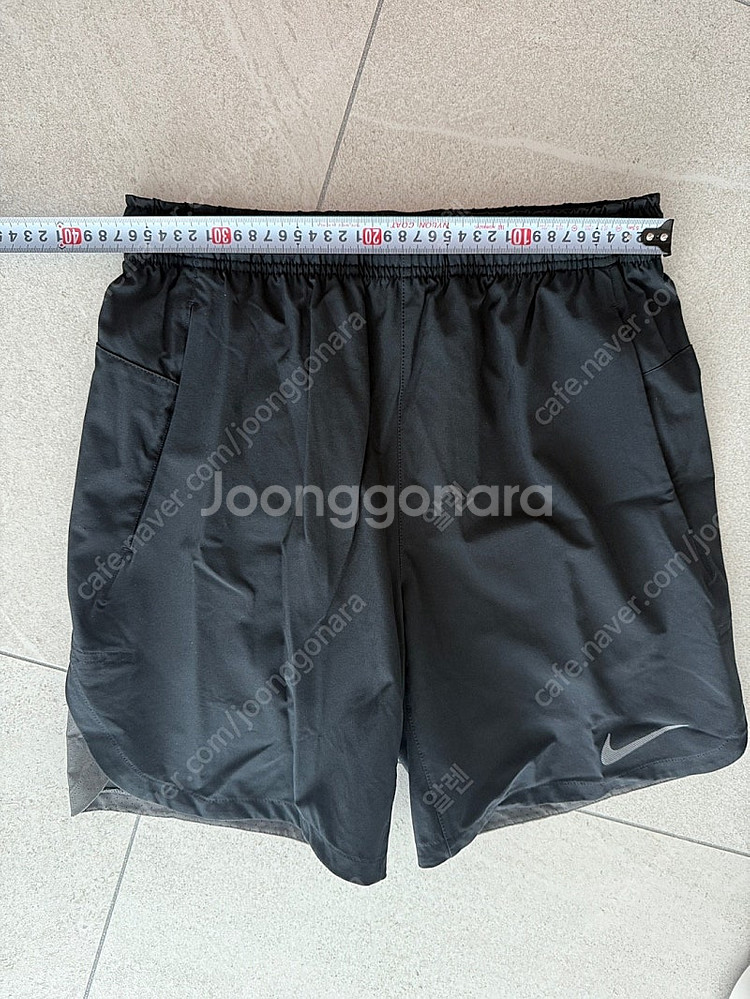 나이키 플렉스쇼츠 벤트 (테니스라인) 블랙반바지 M (보통 허리 30~32)--5