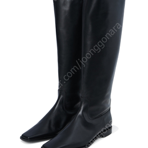 도우(dough) 소가죽 롱부츠(더로우 스타일)