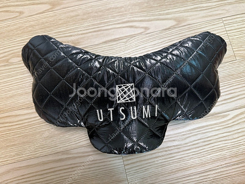 UTSUMI 우쯔미 크로와상 필로우 L 블랙 택포--0