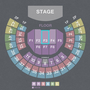 김동률 콘서트 11월15일(토) 플로어 중앙 F3구역 8열 1~4매