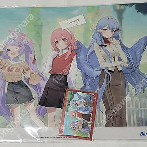 [최저가보장8천원]블루 아카이브 구호기사단 콜라보 goods 세트 3st
