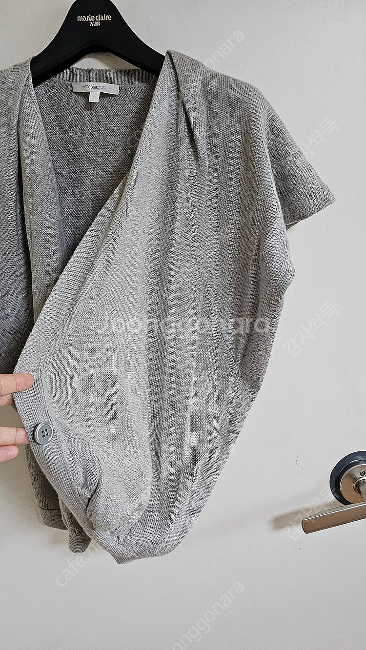 바네사브루노 캐시미어 실크 혼방 가디건--1