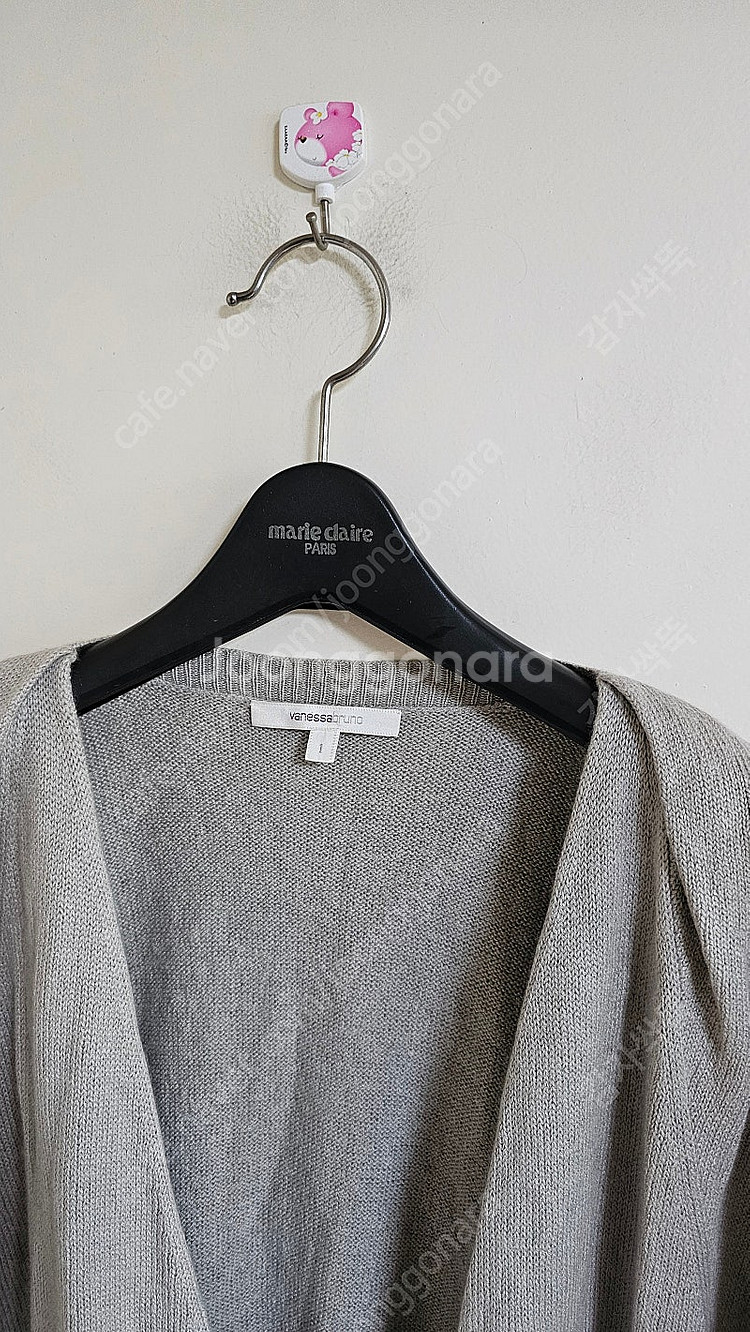 바네사브루노 캐시미어 실크 혼방 가디건--4