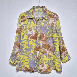 (정품) ETRO 에뜨로 여성 린넨 블라우스 (46)