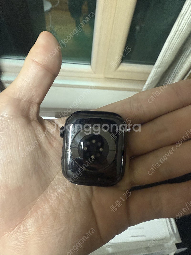 애플워치10 46mm gps+셀룰러 슬레이트 티타늄--3