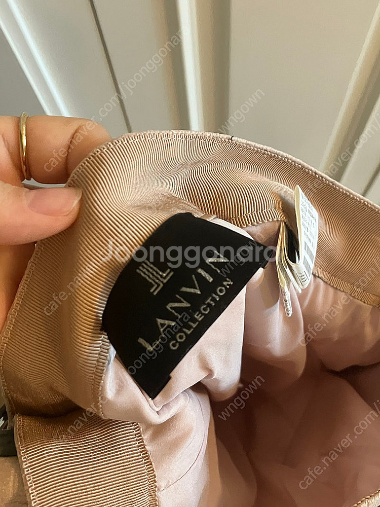 랑방 러플 스커트--3