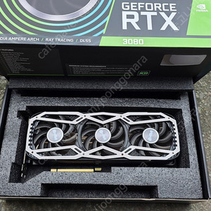 이엠텍 RTX 3080 블랙에디션 팝니다