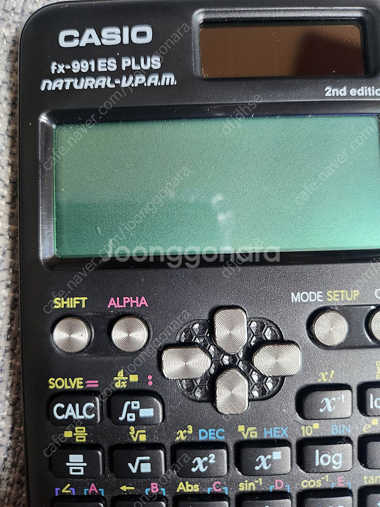 카시오 공학용계산기 FX-991ES PLUS2 팝니다.--3