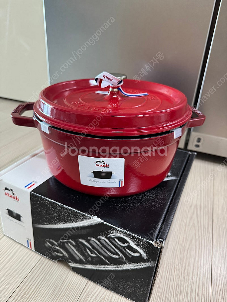 (새상품) 스타우브 꼬꼬떼 24cm 레드--0