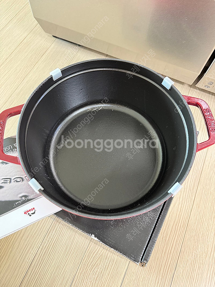 (새상품) 스타우브 꼬꼬떼 24cm 레드--4