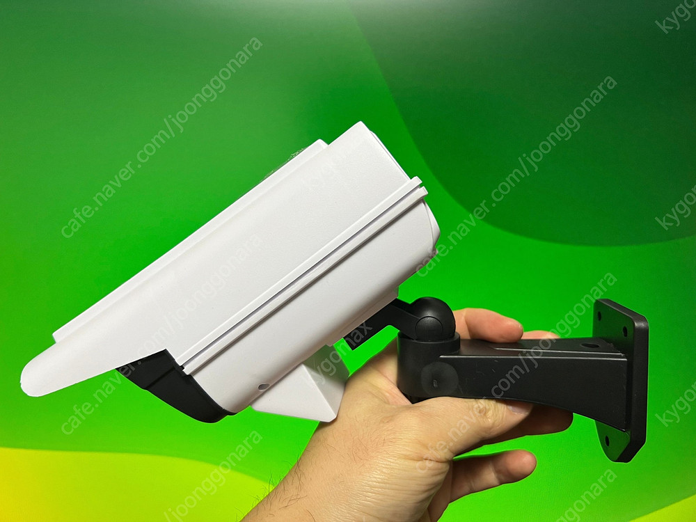 CCTV모양 태양광 무선 센서등 모션감지 옥외등 (리모컨 포함)--5