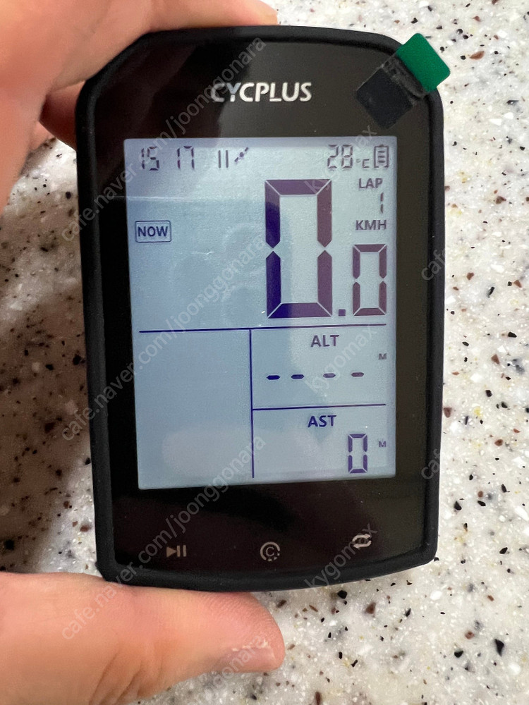 GPS 자전거 대화면 속도계 C타입 충전식 거치대 서비스--9