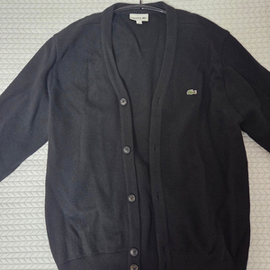 라코스테 방모 블랙 가디건 L 판매
