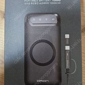 드리온(DRION) 무선충전 보조배터리 10000mAh 8핀 c타입