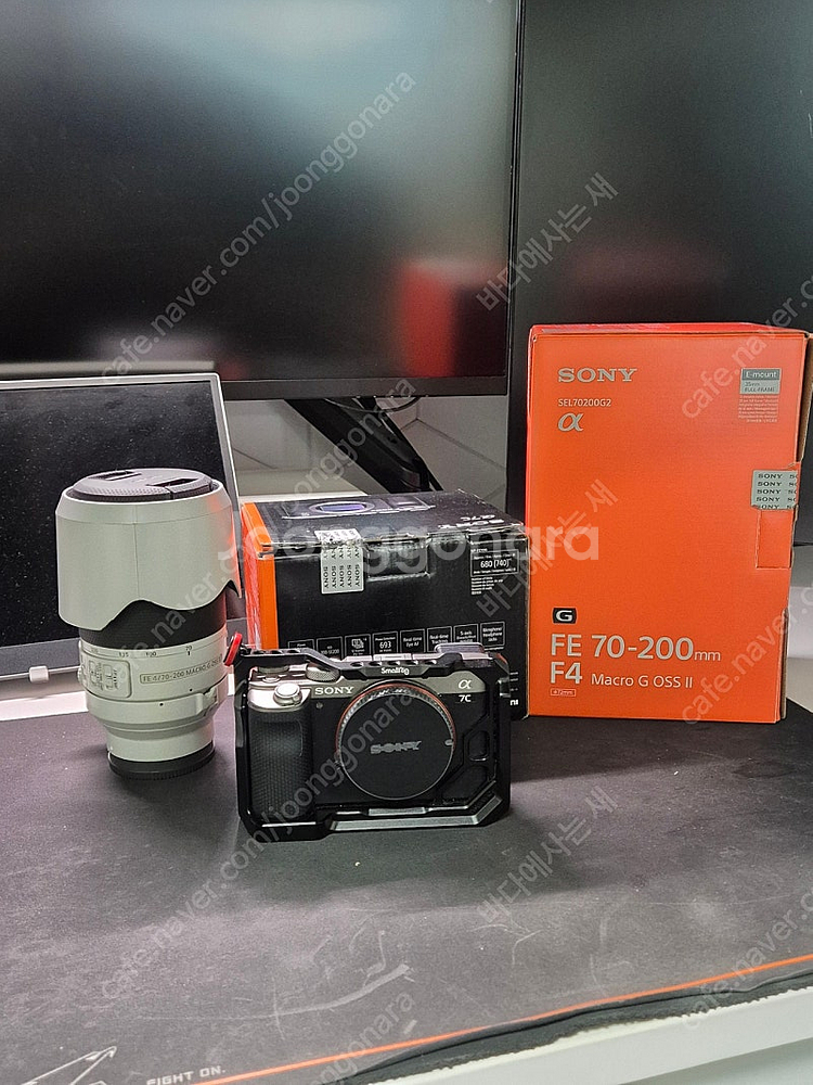 소니 a7c(스몰리그케이지 포함), 70-200g2 판...--0