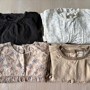 여아 원피스 4벌일괄