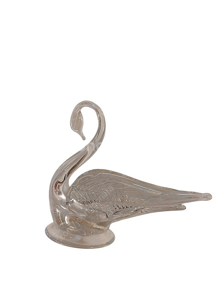 영국 대형 투명 백조 보관함 보석함--4