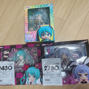 미쿠 넨도로이드 3종 판매합니다.