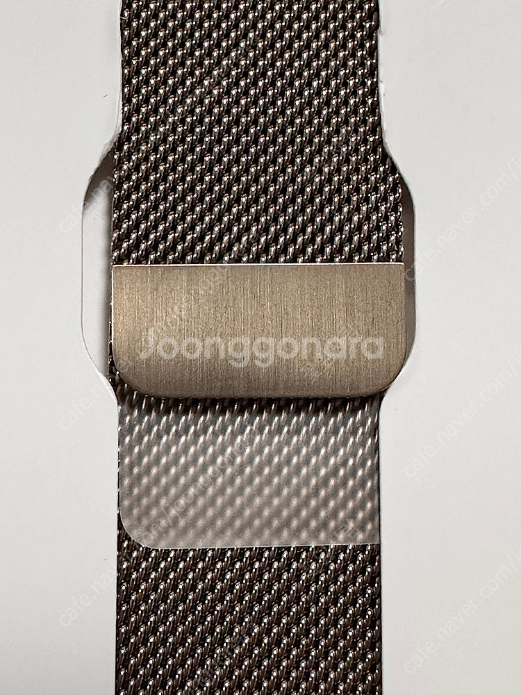 애플워치 정품 밀레니즈루프 골드 44mm--3