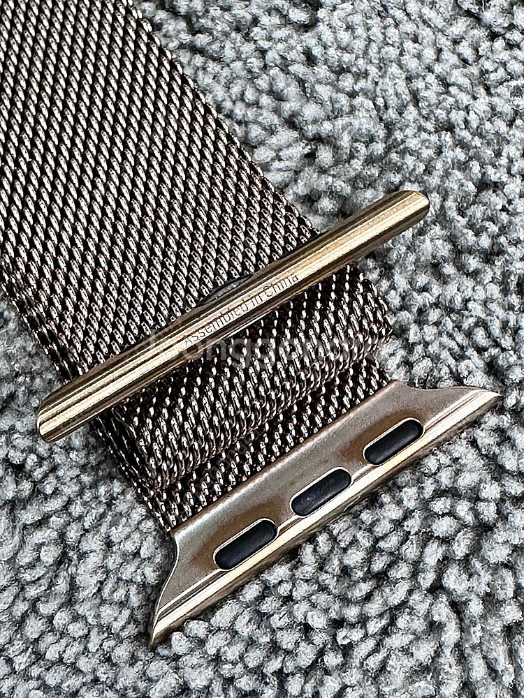 애플워치 정품 밀레니즈루프 골드 44mm--5