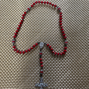 원석 매듭 묵주 팝니다(택포1.5만)