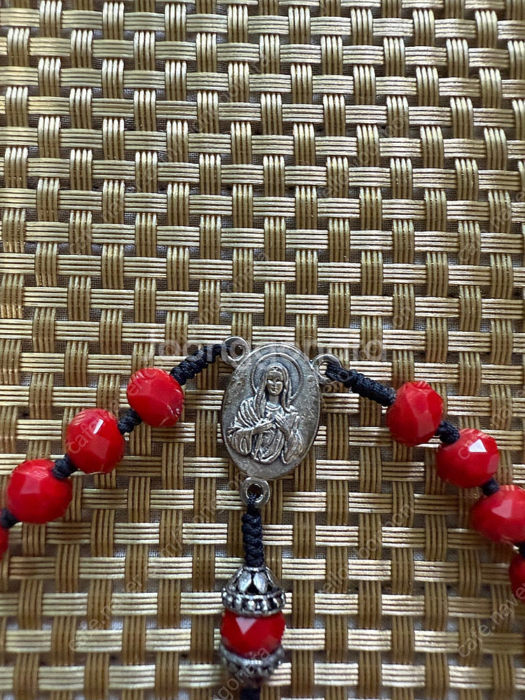 원석 매듭 묵주 팝니다(택포1.5만)--2