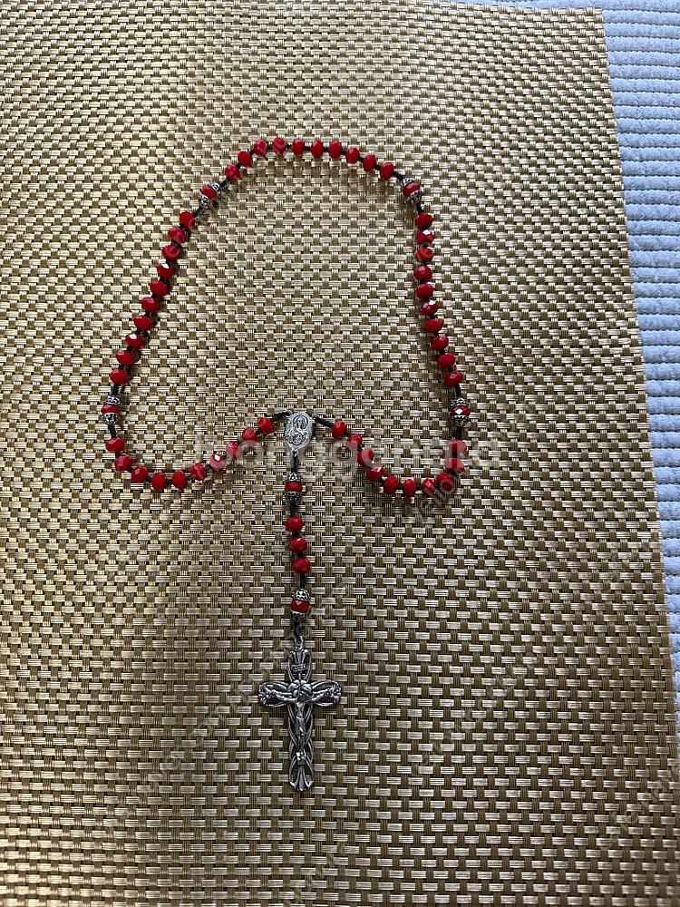 원석 매듭 묵주 팝니다(택포1.5만)--3