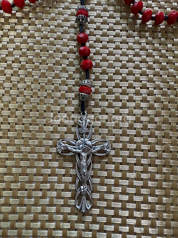 원석 매듭 묵주 팝니다(택포1.5만)--4