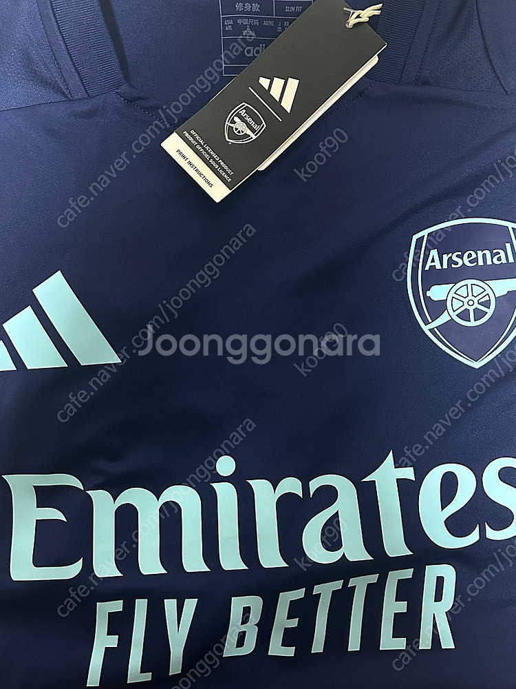 [새제품] 아스날 트레이닝탑 24/25 XL--0