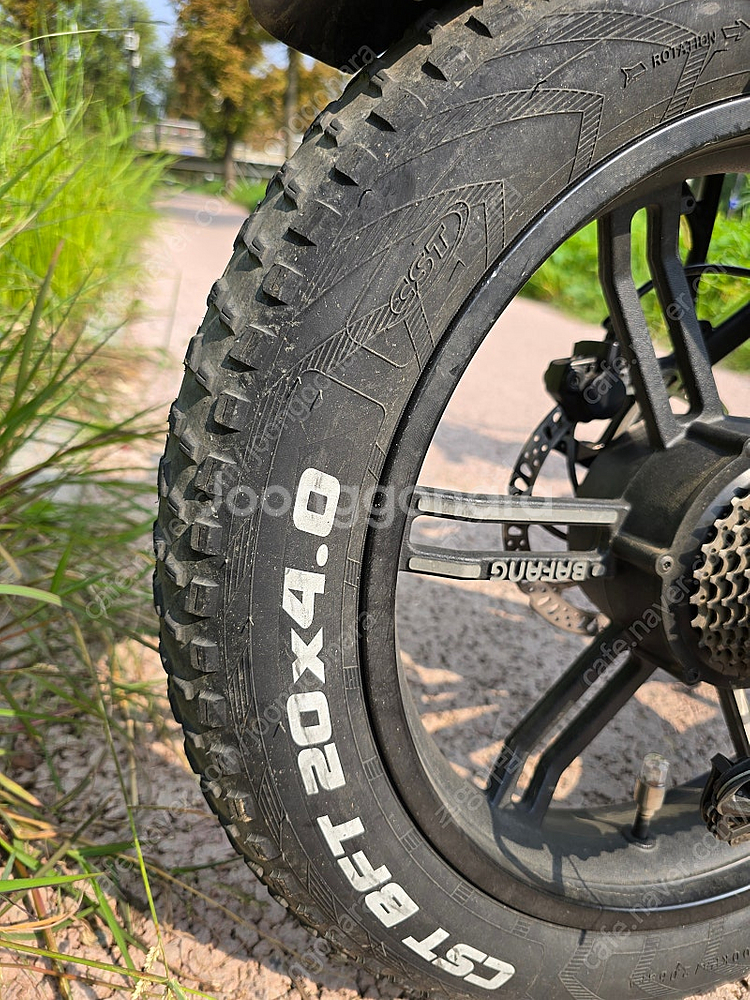 전기자전거 전기 팻바이크 (스테이트 SF5 20인치)--6