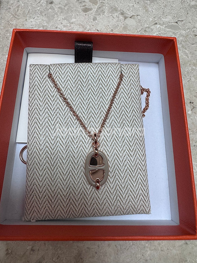 에르메스 목걸이 샹달--1