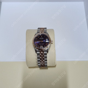 롤렉스 데이트저스트 오베르진 다이아몬드 31미리. 모델 번호 278271 (로즈골드)