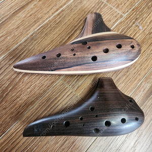 박달나무 오카리나 두점 일괄판매