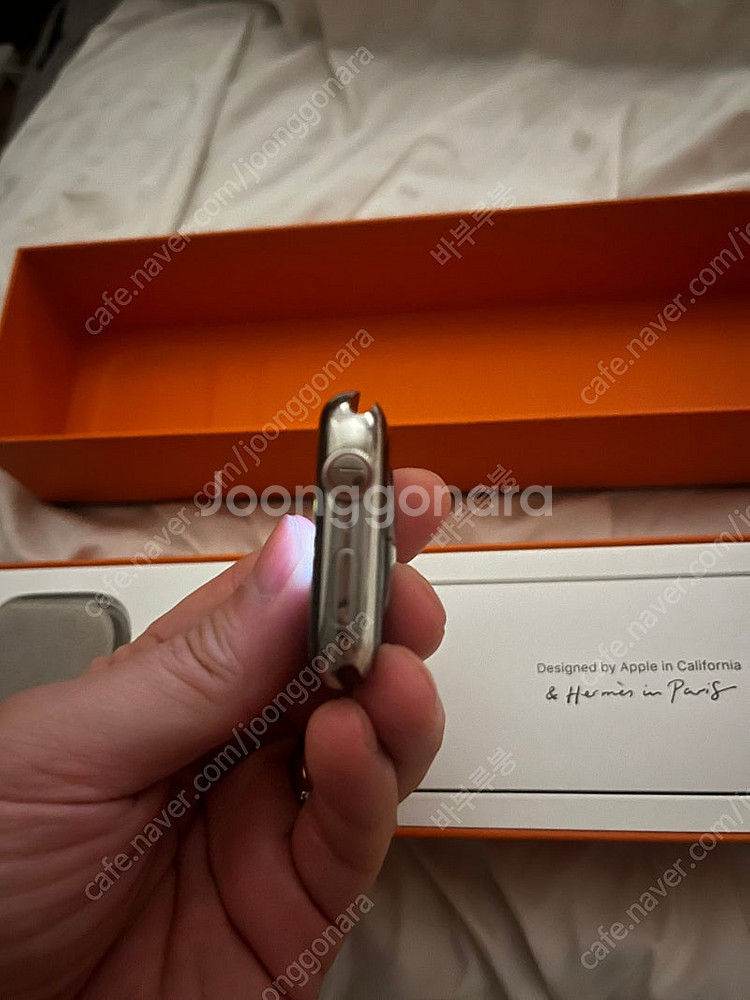 애플워치5 에르메스 실버 44mm 셀룰러--3