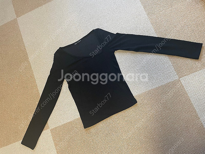ZARA 여성 롱슬리브 탑(사이즈 S)--0