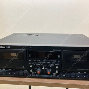 TASCAM 302 더블데크 카세트레코더