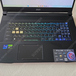 SS급 MSI 게이밍노트북 QHD i9 13세대 32램 RTX4070 SSD 2테라