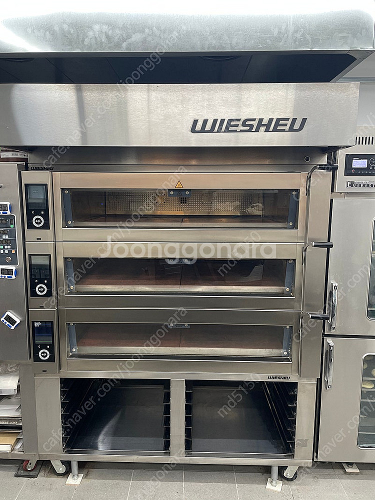 독일 명품 비쇼(WIESHEU) 데크오븐 4매3단--8