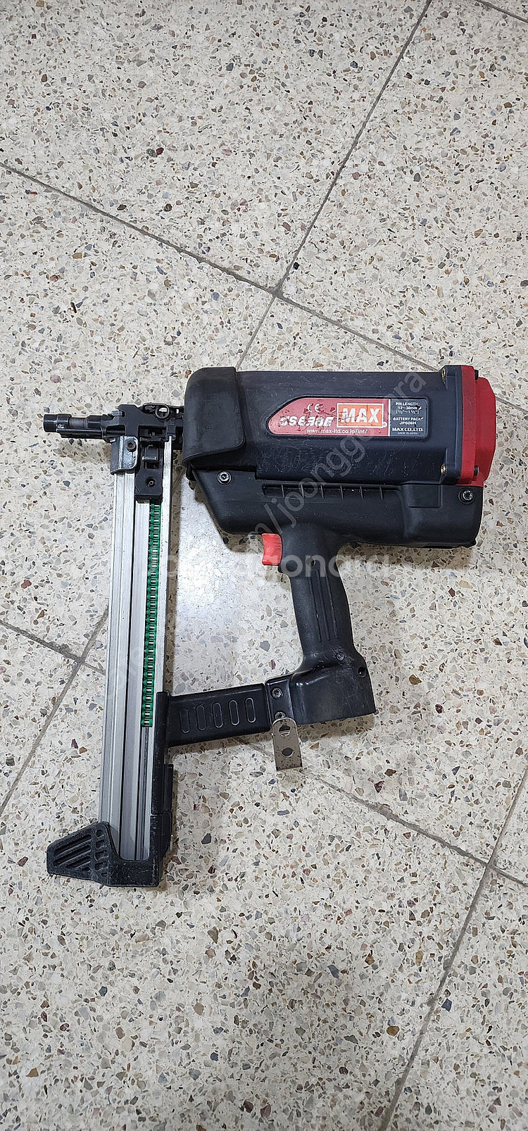 맥스 GS638E 가스 타정기 팝니다--0