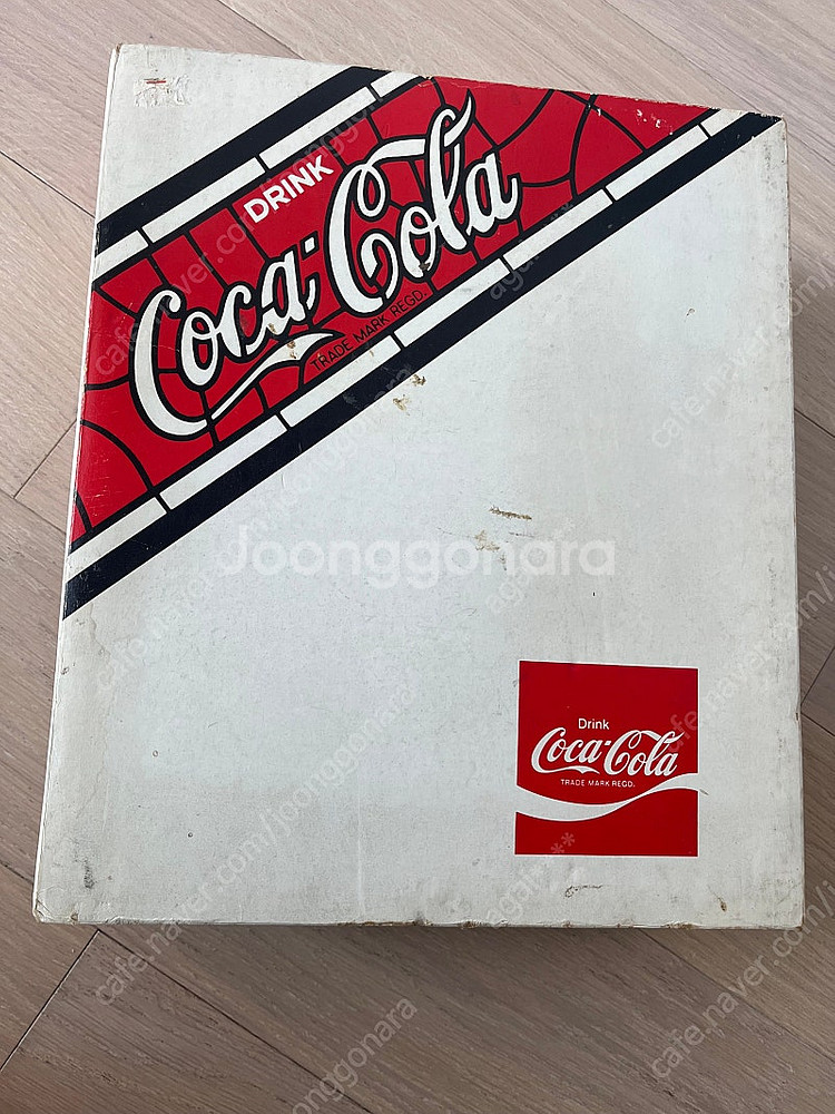 일본 비매품 미사용 코카콜라 접시 포크 나이프 식탁보 ...--1