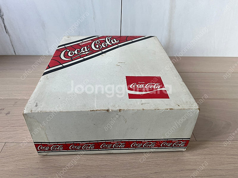일본 비매품 미사용 코카콜라 접시 포크 나이프 식탁보 ...--2