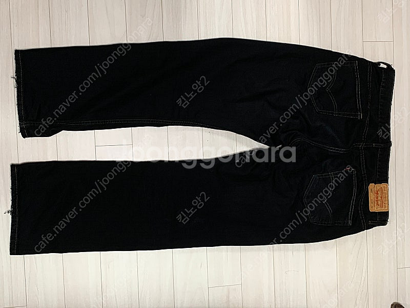 리바이스 569 스트레이트 블랙진 빈티지 34size--1